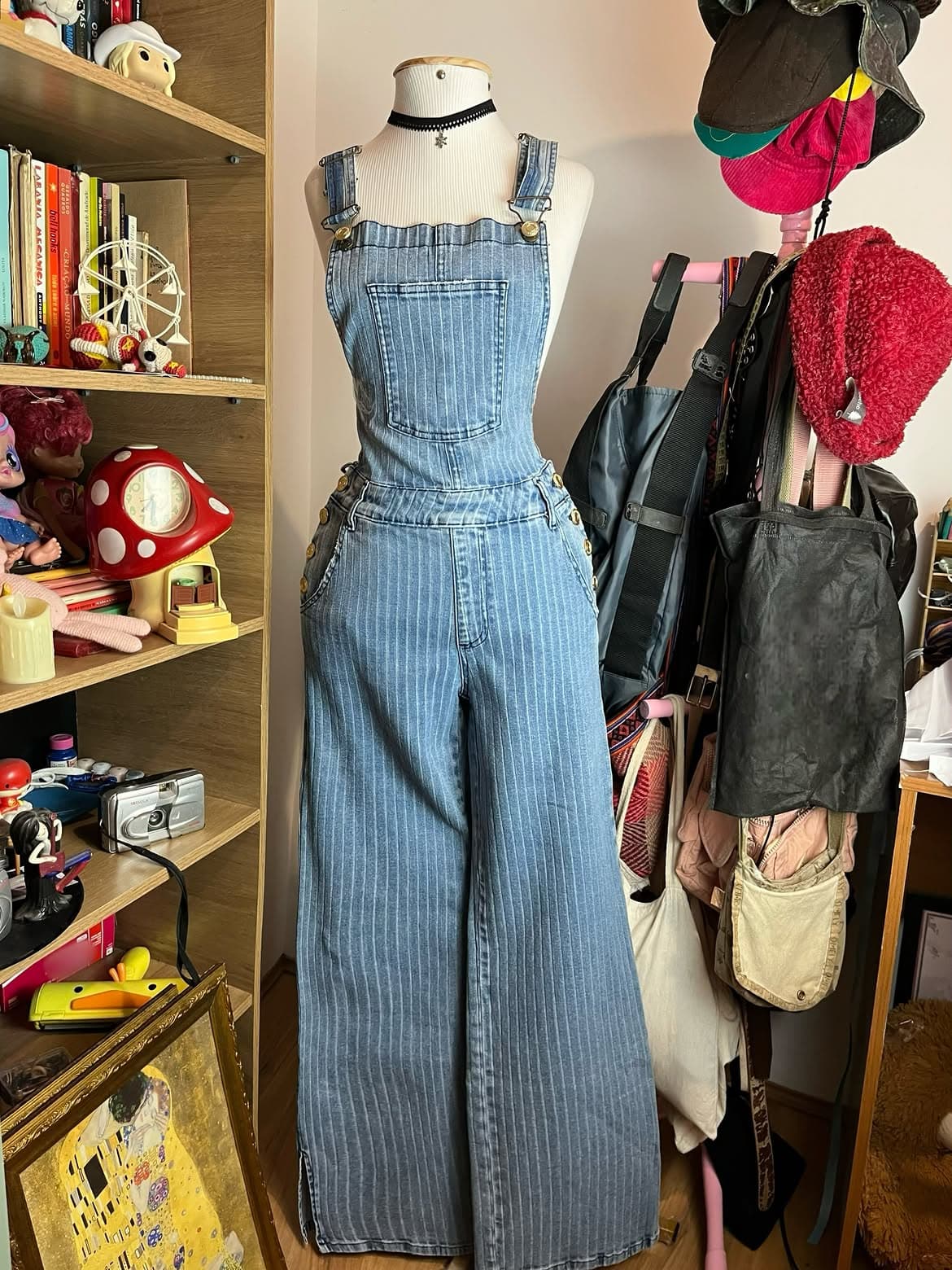 Macacão Jeans Inteiro
